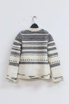 SWAYING/KNIT Beaded Pendant Jacket SW22AW1T94 White/Black Brown